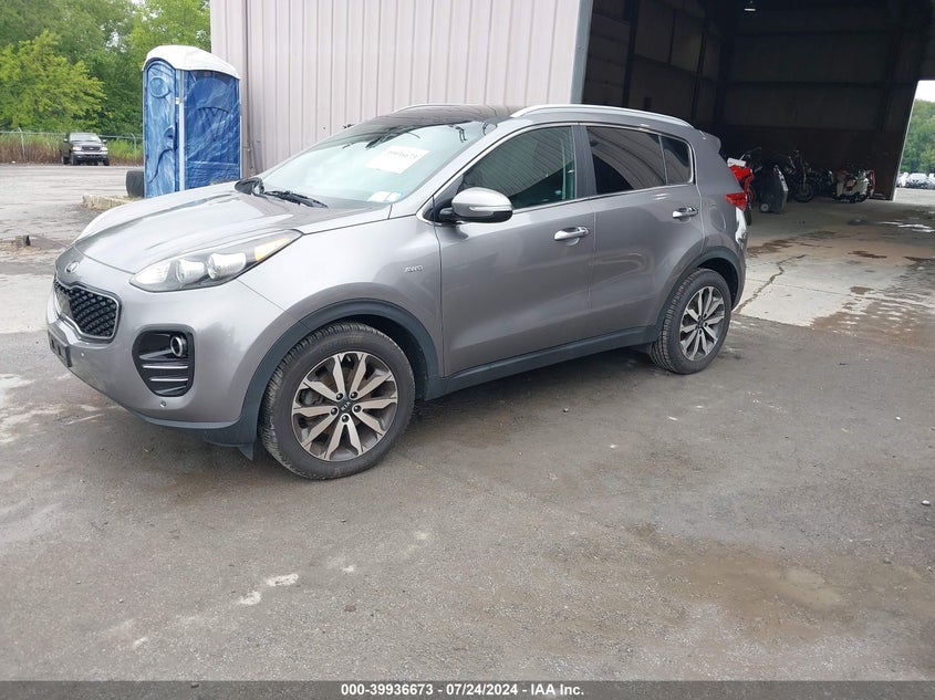 2017 KIA SPORTAGE EX - KNDPNCAC2H7222410