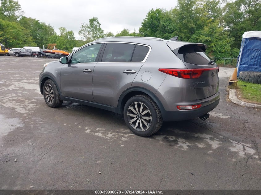 2017 KIA SPORTAGE EX - KNDPNCAC2H7222410