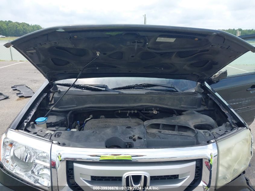 2011 Honda Pilot Ex-L VIN: 5FNYF4H52BB107323 Lot: 39936676