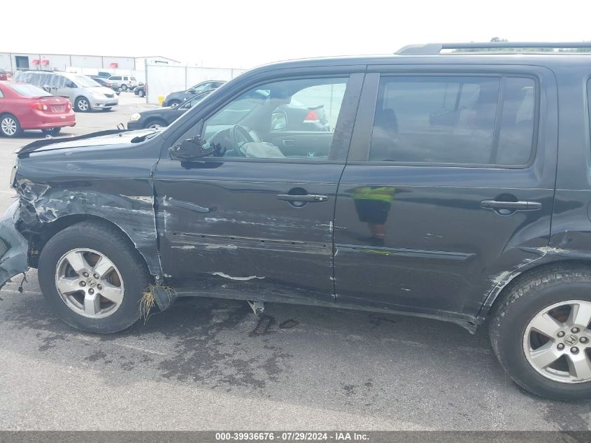 2011 Honda Pilot Ex-L VIN: 5FNYF4H52BB107323 Lot: 39936676