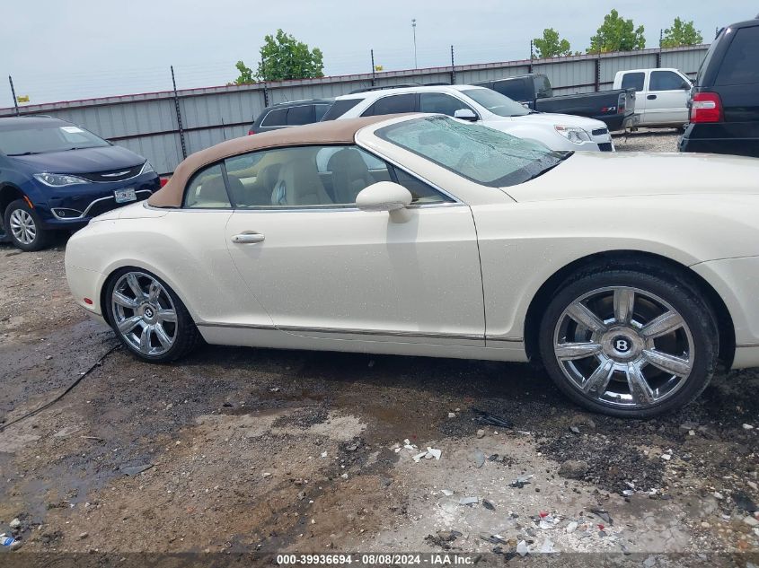 2008 Bentley Continental Gtc VIN: SCBDR33W18C051898 Lot: 39936694