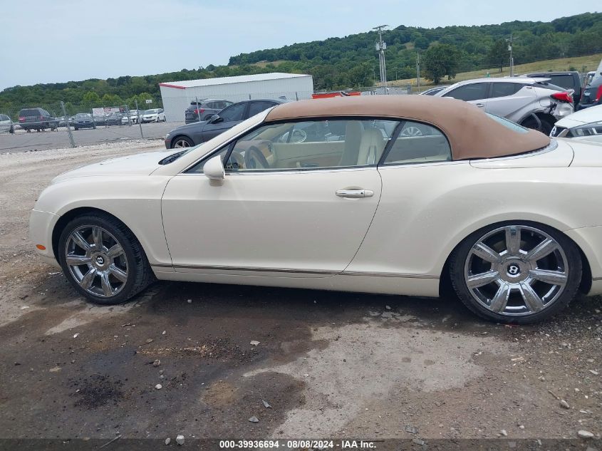 2008 Bentley Continental Gtc VIN: SCBDR33W18C051898 Lot: 39936694