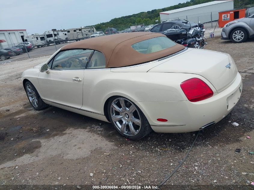 2008 Bentley Continental Gtc VIN: SCBDR33W18C051898 Lot: 39936694