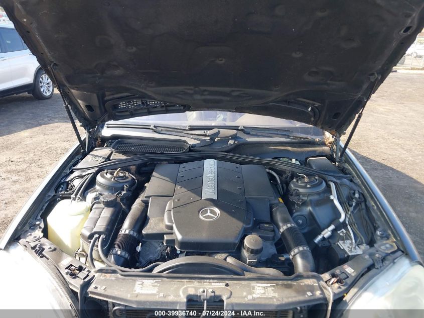 2003 Mercedes-Benz S 500 4Matic VIN: WDBNG84J63A325316 Lot: 39936740