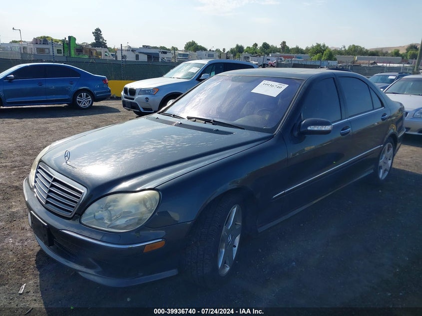 2003 Mercedes-Benz S 500 4Matic VIN: WDBNG84J63A325316 Lot: 39936740