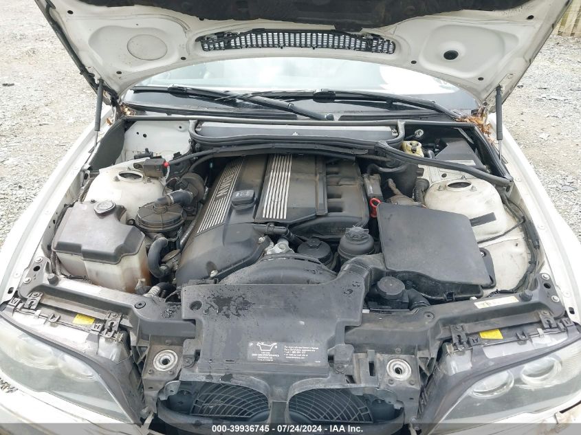 2005 BMW 330Ci VIN: WBABW53435PL51385 Lot: 39936745