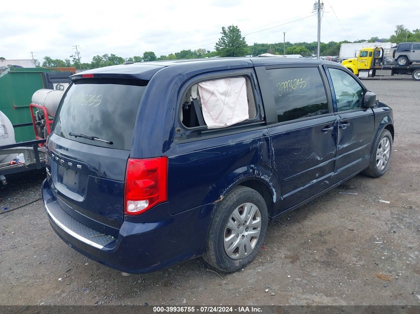 2014 DODGE GRAND CARAVAN SE - 2C4RDGBG7ER104884