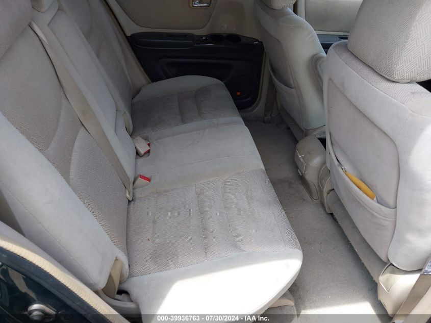 2002 Toyota Highlander Limited V6 VIN: JTEGF21A320051376 Lot: 39936763