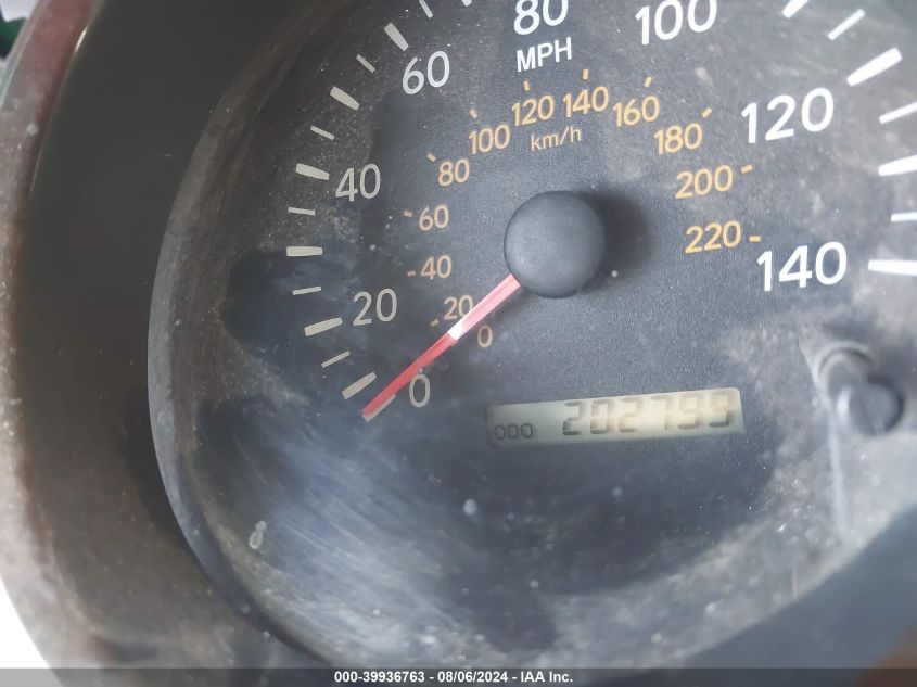 2002 Toyota Highlander Limited V6 VIN: JTEGF21A320051376 Lot: 39936763