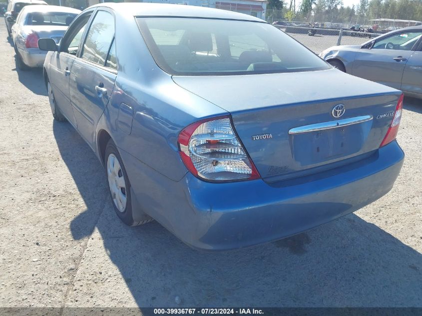 2004 Toyota Camry Le VIN: 4T1BE32K94U789026 Lot: 39936767