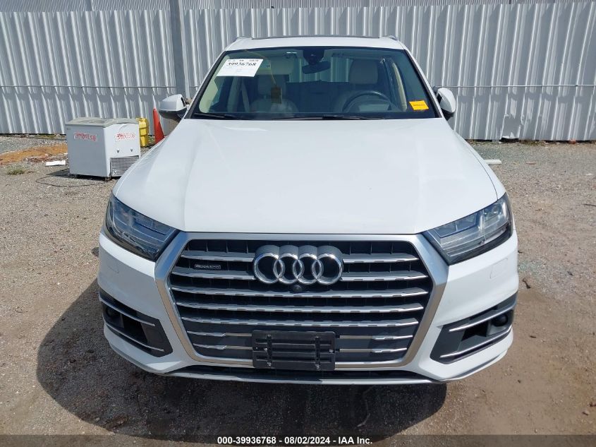 2018 Audi Q7 3.0T Premium VIN: WA1VAAF76JD023073 Lot: 39936768