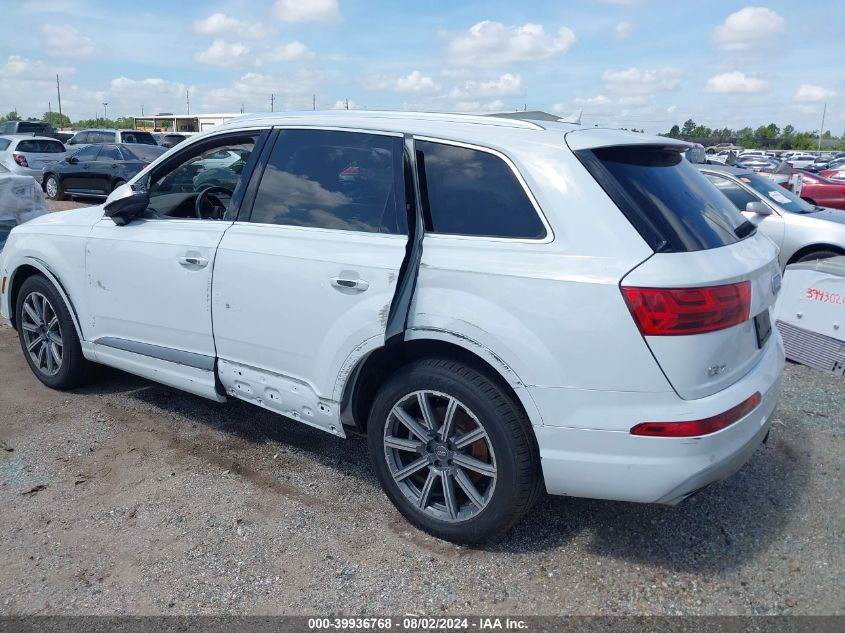 2018 Audi Q7 3.0T Premium VIN: WA1VAAF76JD023073 Lot: 39936768