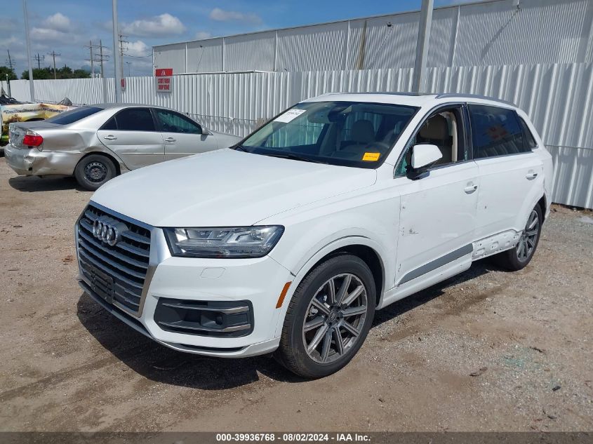 2018 Audi Q7 3.0T Premium VIN: WA1VAAF76JD023073 Lot: 39936768