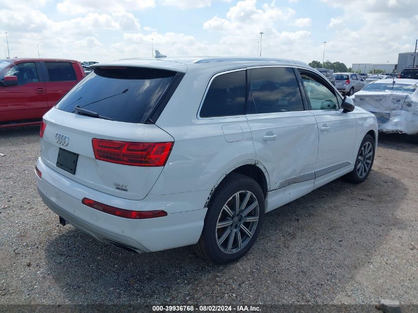 2018 Audi Q7 3.0T Premium VIN: WA1VAAF76JD023073 Lot: 39936768