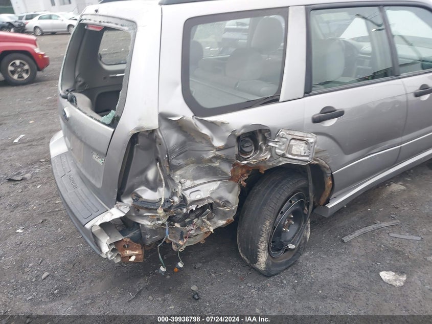 2008 Subaru Forester 2.5X VIN: JF1SG63628H702153 Lot: 39936798