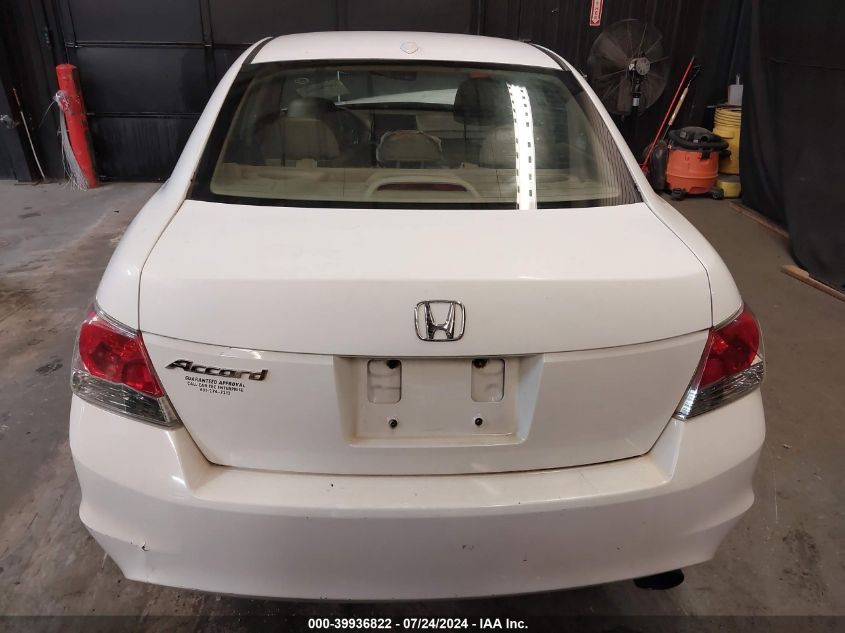 1HGCP26839A189527 2009 Honda Accord 2.4 Ex-L