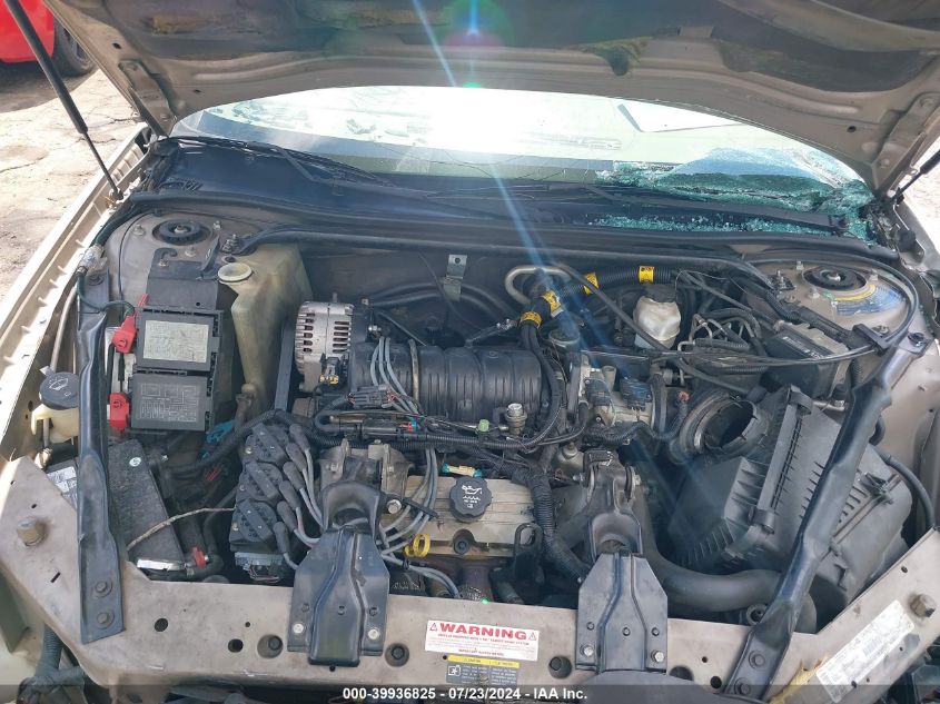 2003 Chevrolet Impala Ls VIN: 2G1WH52K239255363 Lot: 39936825