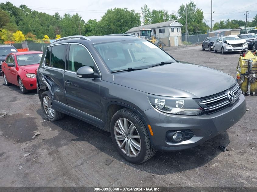 2015 Volkswagen Tiguan Sel VIN: WVGBV7AX7FW501497 Lot: 39936840