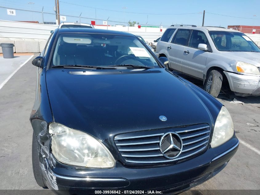 2000 Mercedes-Benz S 430 VIN: WDBNG70J4YA041223 Lot: 39936842