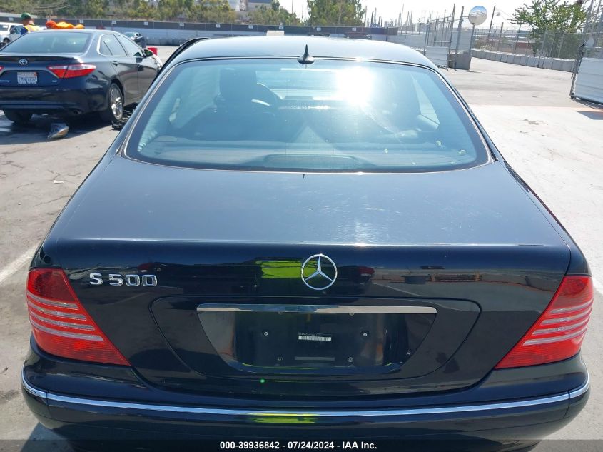 2000 Mercedes-Benz S 430 VIN: WDBNG70J4YA041223 Lot: 39936842