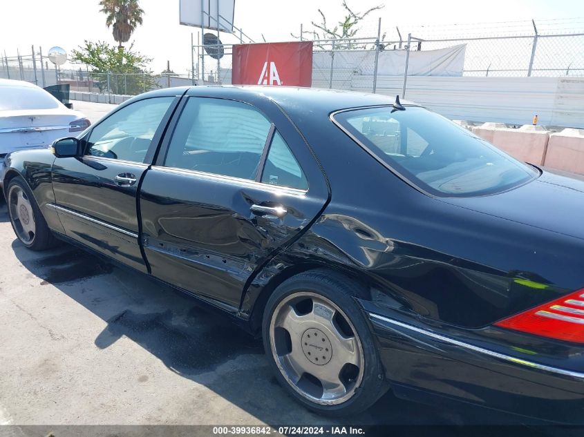 2000 Mercedes-Benz S 430 VIN: WDBNG70J4YA041223 Lot: 39936842