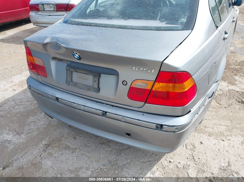 2003 BMW 325I I VIN: WBAET37413NJ38240 Lot: 39936861