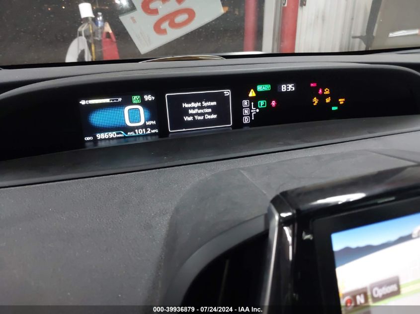 2018 Toyota Prius Prime VIN: JTDKARFP6J3071458 Lot: 39936879