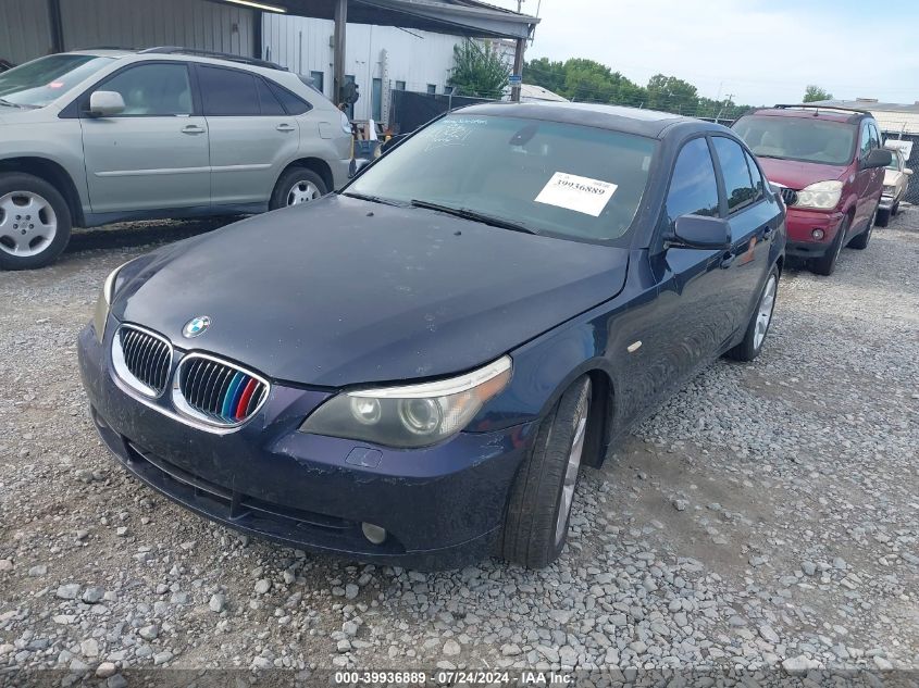 2006 BMW 530Xi VIN: WBANF73546CU20921 Lot: 39936889