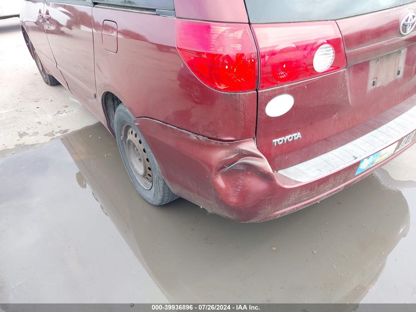 2006 Toyota Sienna Ce/Le VIN: 5TDZA23C86S457246 Lot: 39936896