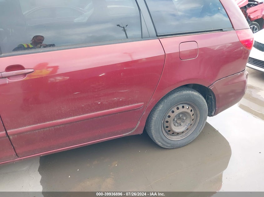 2006 Toyota Sienna Ce/Le VIN: 5TDZA23C86S457246 Lot: 39936896