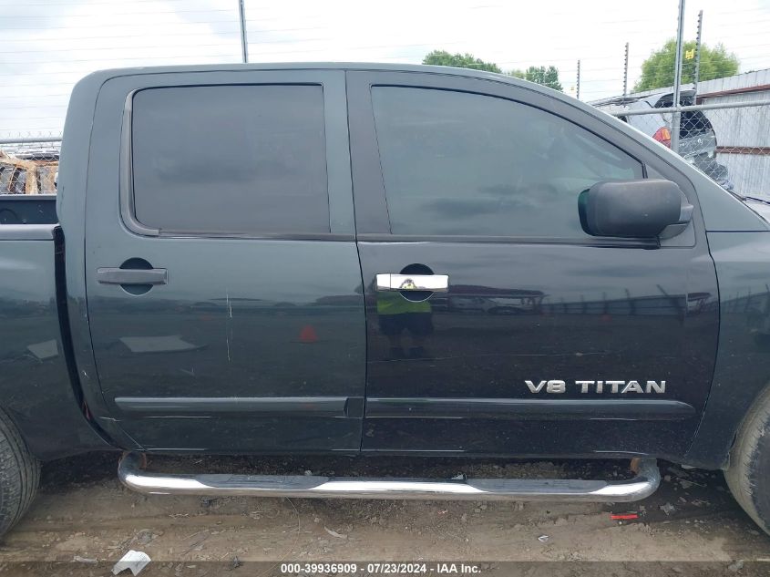 2008 Nissan Titan Se VIN: 1N6BA07D38N329396 Lot: 39936909