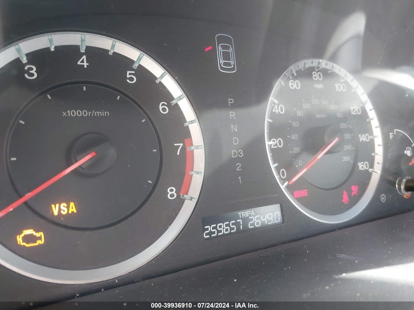 2009 Honda Accord 3.5 Ex VIN: 1HGCP36779A041720 Lot: 39936910