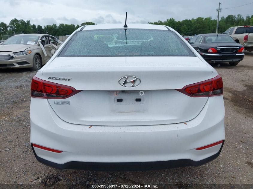 2022 Hyundai Accent Se VIN: 3KPC24A64NE184455 Lot: 39936917