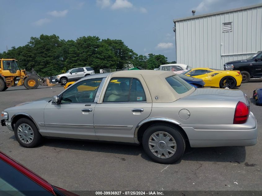 2007 Mercury Grand Marquis Gs VIN: 2MEFM74W97X602718 Lot: 39936927