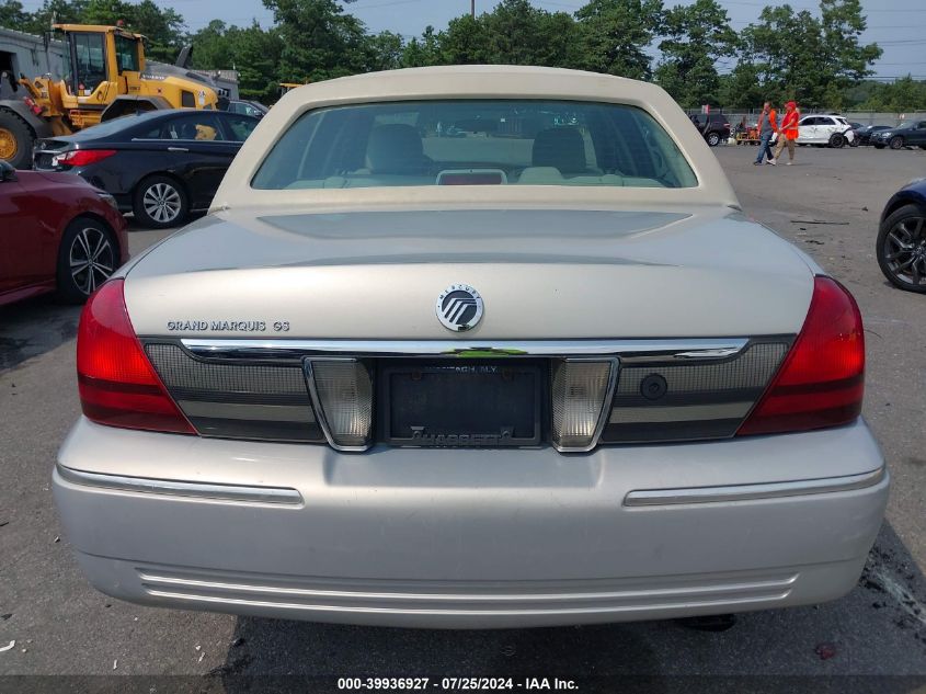 2007 Mercury Grand Marquis Gs VIN: 2MEFM74W97X602718 Lot: 39936927