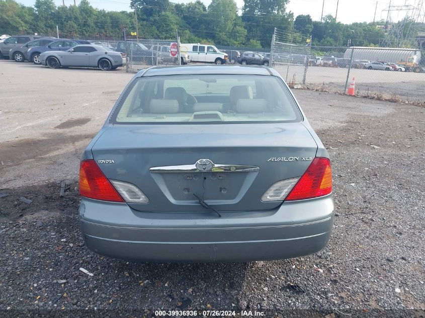 2002 Toyota Avalon Xls VIN: 4T1BF28B12U213183 Lot: 39936936