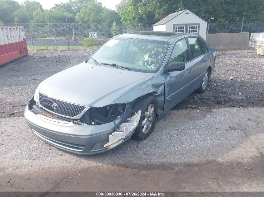 2002 Toyota Avalon Xls VIN: 4T1BF28B12U213183 Lot: 39936936