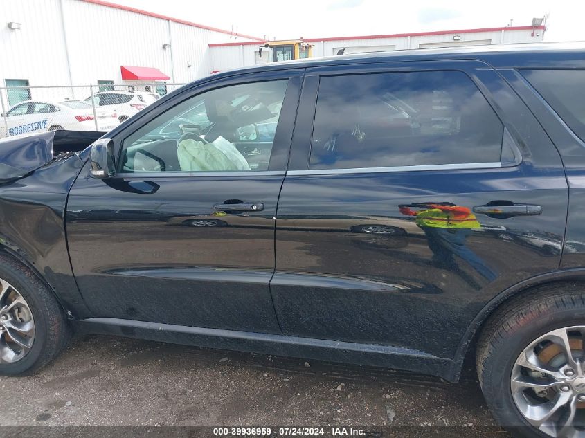 2019 Dodge Durango R/T Rwd VIN: 1C4SDHCT2KC690997 Lot: 39936959