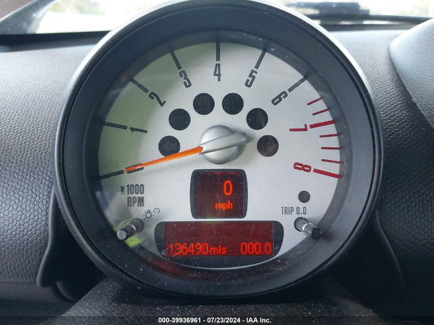 2013 Mini Countryman Cooper VIN: WMWZB3C53DWM07448 Lot: 39936961