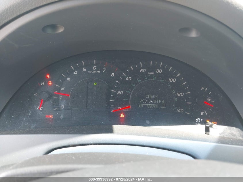 2008 Toyota Camry Xle VIN: 4T1BE46K18U247893 Lot: 39936992