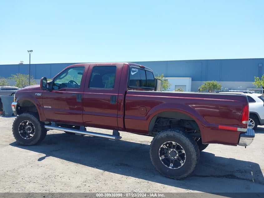 2004 Ford F-250 Lariat/Xl/Xlt VIN: 1FTNW21P94EC35291 Lot: 39936998