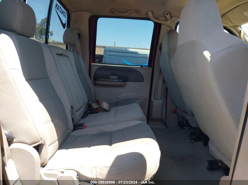 2004 Ford F-250 Lariat/Xl/Xlt VIN: 1FTNW21P94EC35291 Lot: 39936998