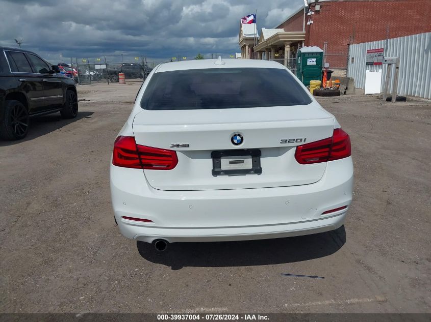 2018 BMW 320I xDrive VIN: WBA8E5G59JNU46474 Lot: 39937004