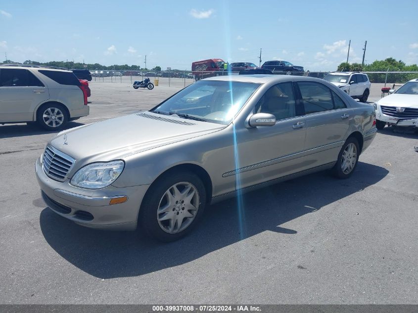 2003 Mercedes-Benz S 430 430 VIN: WDBNG70J63A354637 Lot: 39937008