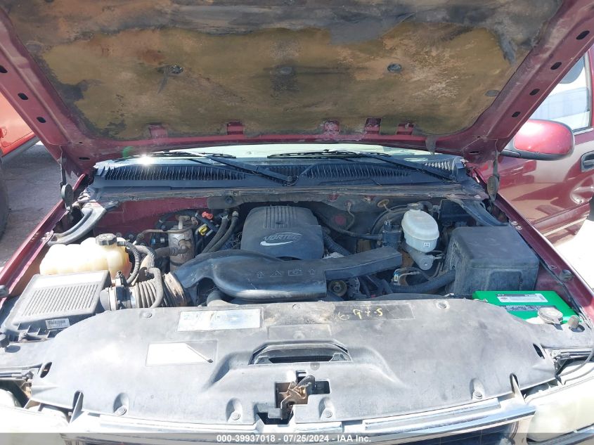 2003 Chevrolet Suburban 1500 Lt VIN: 1GNEC16Z93J261304 Lot: 39937018