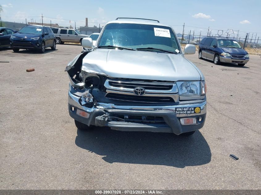 2002 Toyota 4Runner Sr5 V6 VIN: JT3GN86R320234371 Lot: 39937028