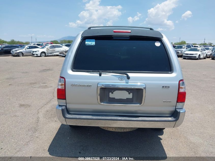 2002 Toyota 4Runner Sr5 V6 VIN: JT3GN86R320234371 Lot: 39937028