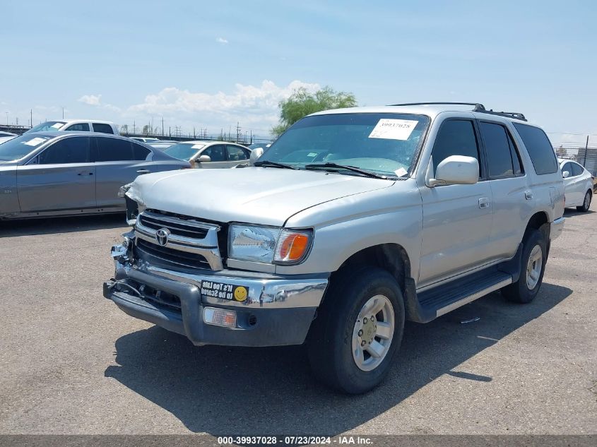 2002 Toyota 4Runner Sr5 V6 VIN: JT3GN86R320234371 Lot: 39937028