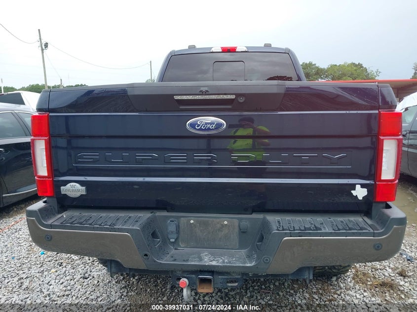 2022 Ford F250 Super Duty VIN: 1FT8W2BT0NEC24982 Lot: 39937031