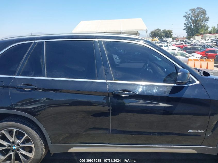 2018 BMW X5 xDrive35I VIN: 5UXKR0C54J0X87167 Lot: 39937038